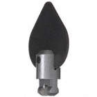 SPADE CUTTER, STEEL, 1¾ IN L, ⅝ IN AND ¾ IN, FOR DRAIN CLEANING MACHINES