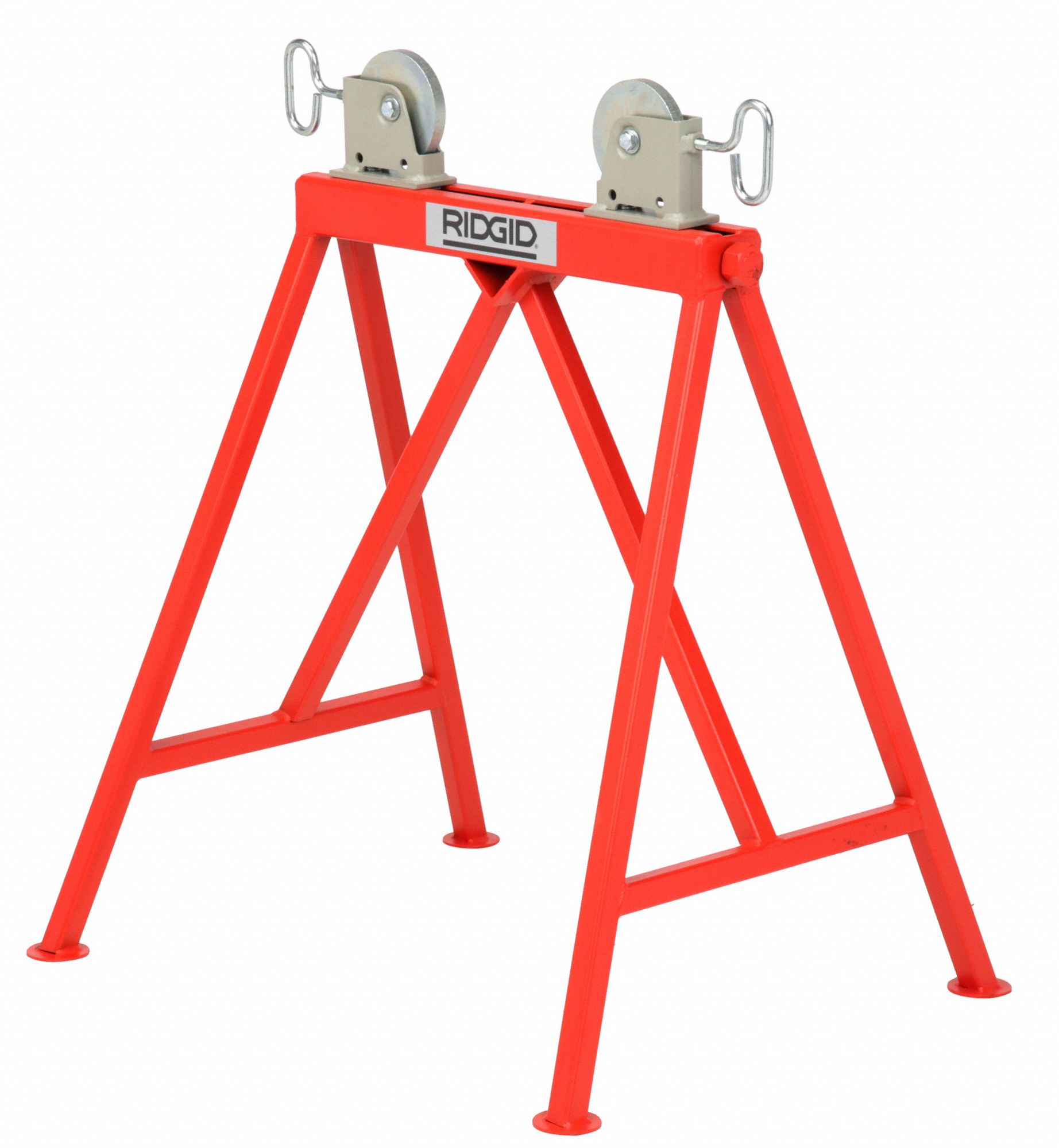 RIDGID Roller Head Pipe Stand, 2 to 36 in Pipe Capacity, 34 in Overall