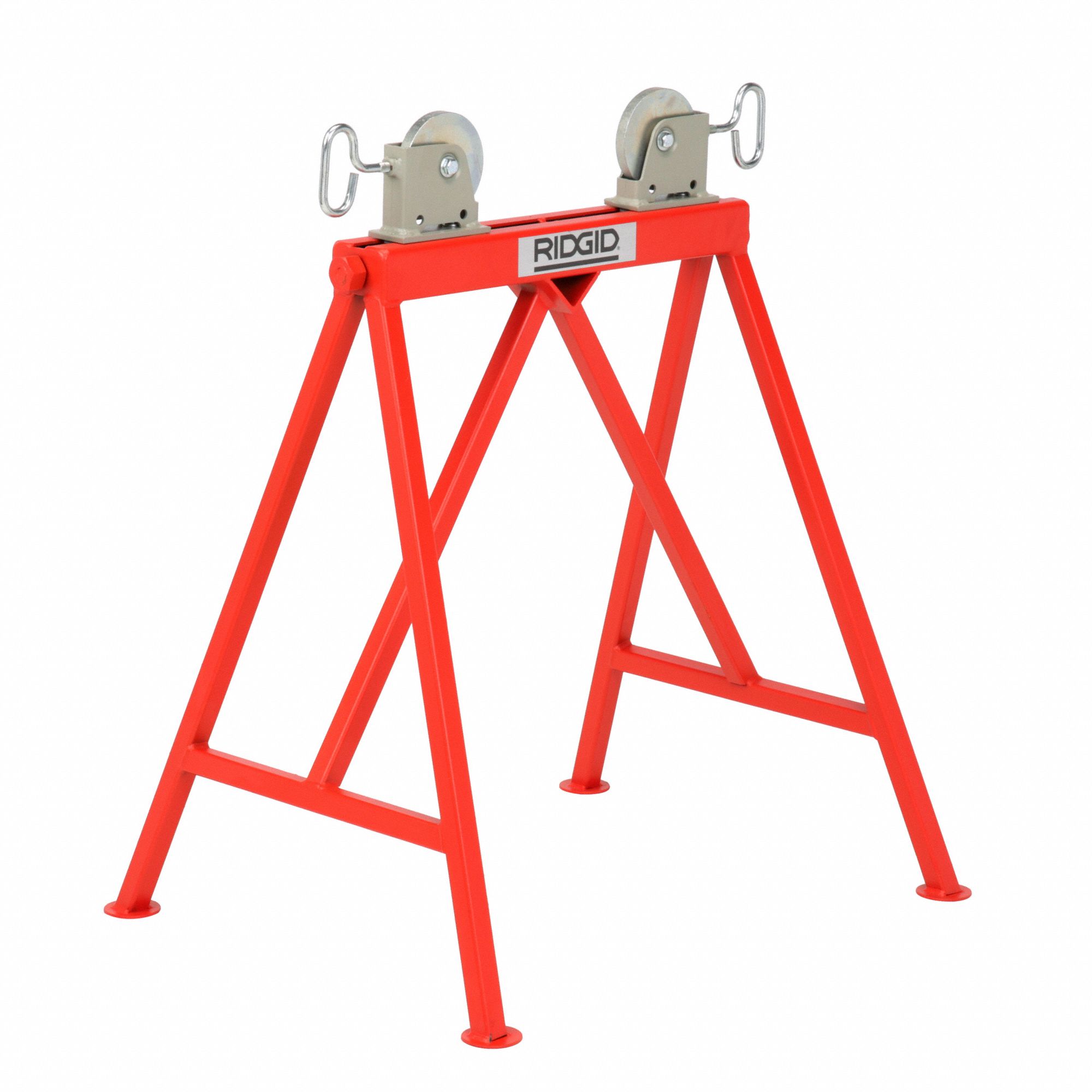 RIDGID Roller Head Pipe Stand, 2 to 36 in Pipe Capacity, 34 in Overall