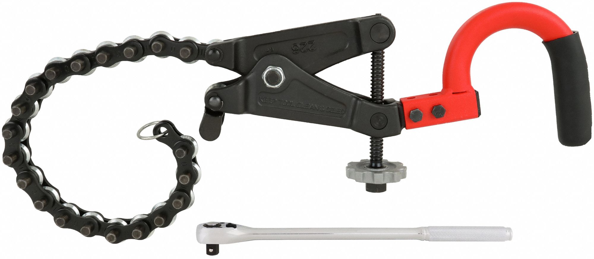 Ridgid chain on sale pipe cutter