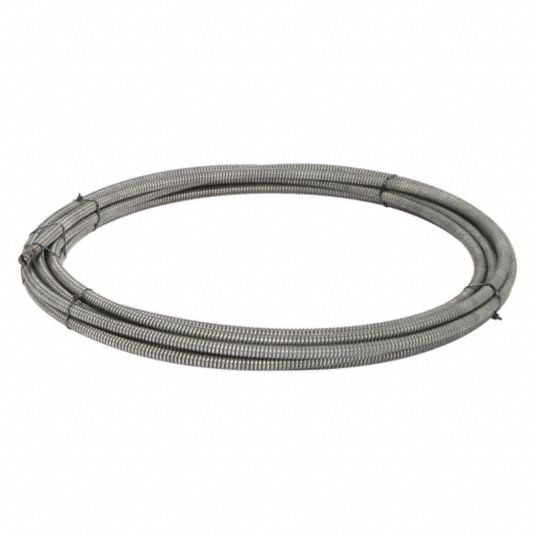 RIDGID, 1/4 in Dia., 30 ft Lg., Drain Cleaning Cable - 476G24