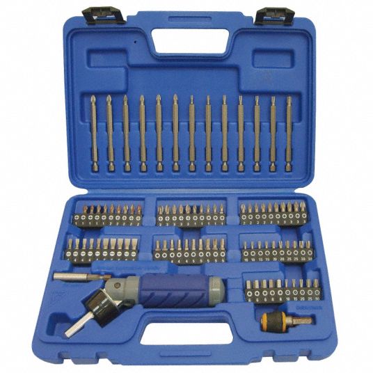 WESTWARD 86-Piece Screwdriver Bit Set, 1/4 in Hex Shank Size - 1VXP1 ...