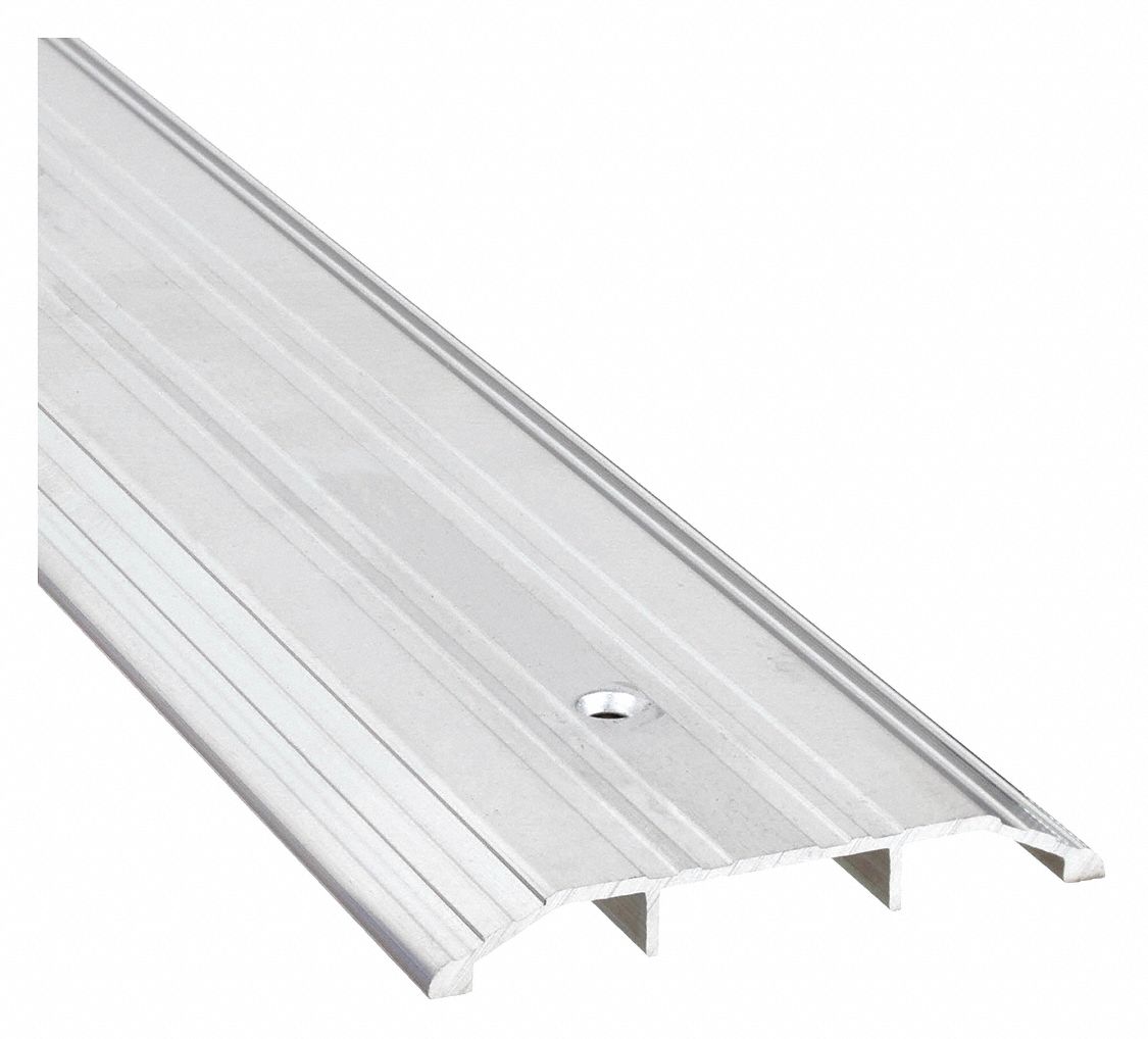Door Threshold: Saddle, Aluminum, 3 ft Lg