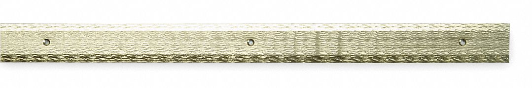 Grainger Approved Brass Carpet Moulding Bar Satin Finish Fluted