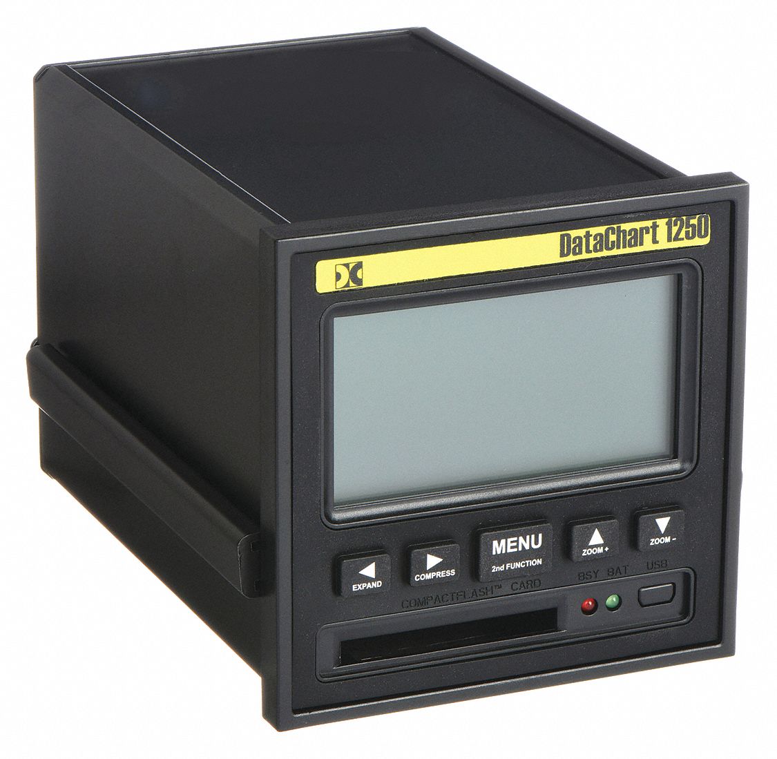 MONARCH, Mono LCD, 0250mVDC,01.25VDC/025VDC/02.5VDC/05VDC,012.5VDC, Paperless Recorder