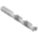 JOBBER LENGTH DRILL BIT, ½ IN DRILL BIT SIZE, 4½ IN FLUTE L, 6 IN L, CARBIDE, BRIGHT