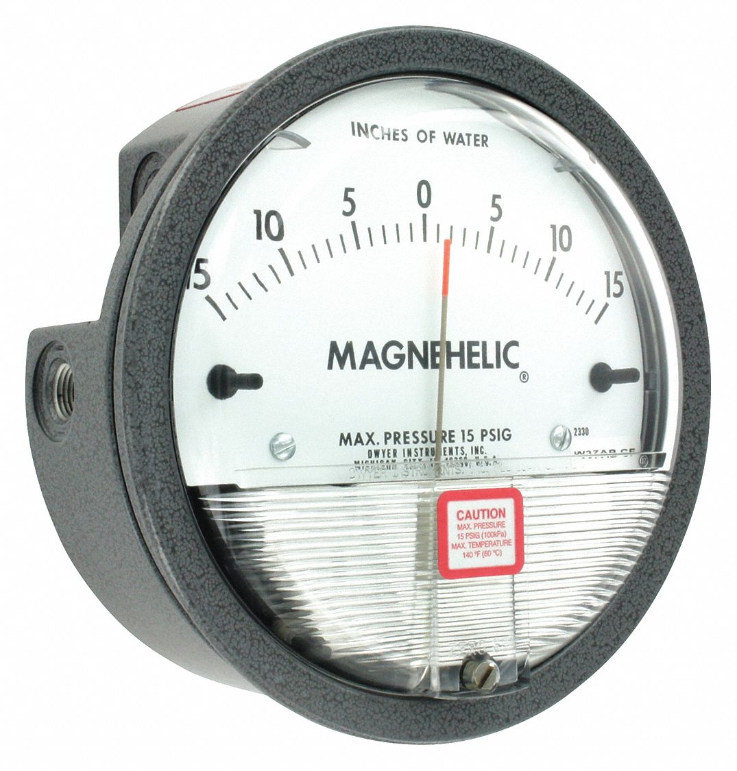 differential pressure gauge water