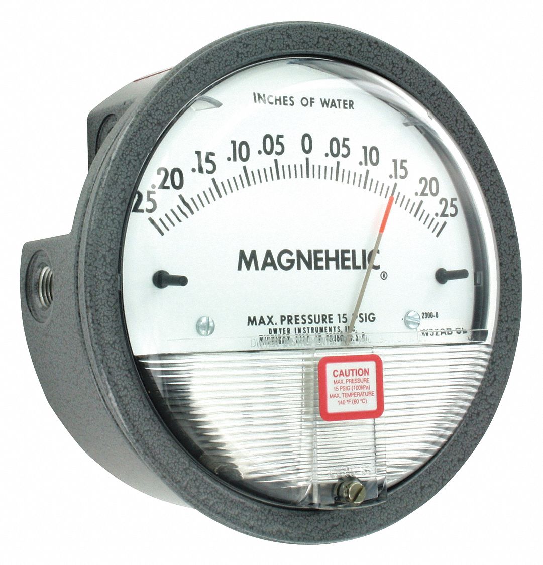 max pressure gauge