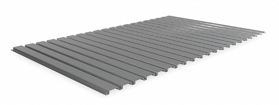 DECKING, 60 IN X 36 IN X 9/16 IN, 22 GA DECKING, STEEL, 4,150 LB LOAD CAPACITY