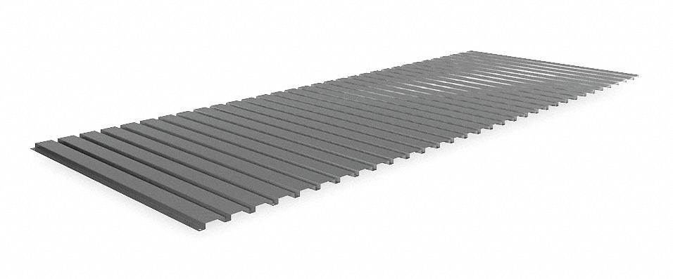 DECKING, 96 IN X 36 IN X 9/16 IN, 22 GA DECKING, STEEL, 4,150 LB LOAD CAPACITY