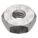 HEX NUT, #4-40 THREAD, ¼ IN HEX W, 3/32 IN HEX H, 18-8 STAINLESS STEEL, PLAIN FINISH, 100 PK