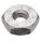 HEX NUT, #10-32 THREAD, ⅜ IN HEX W, ⅛ IN HEX H, 18-8 STAINLESS STEEL, PLAIN FINISH, 100 PK