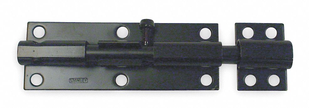 Heavy Duty Barrel Slide Bolt Black