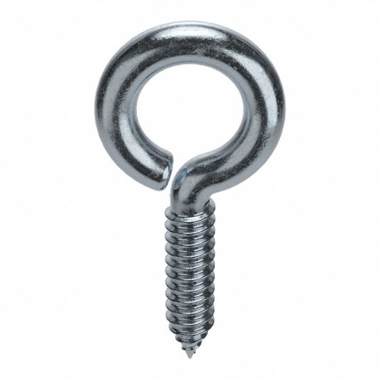 Zinc Plated Steel Eye Bolts with Lag Thread