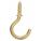 CUP TYPE HOOK BRASS LENGTH 3/4 IN P