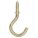 CUP TYPE HOOK BRASS LENGTH 7/8 IN P