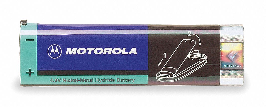 Radio Battery: Fits Motorola, For XTN Series, 1, 500 mAh, Nickel-Metal Hydride, NNTN4190A