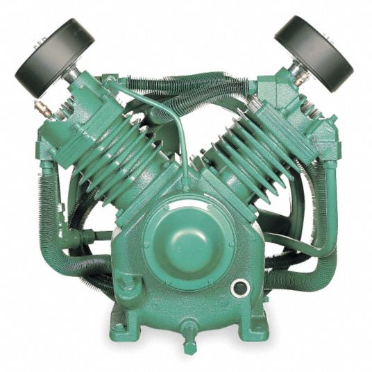 SPEEDAIRE, Splash Lubricated, 2 Stage, Air Compressor Pump