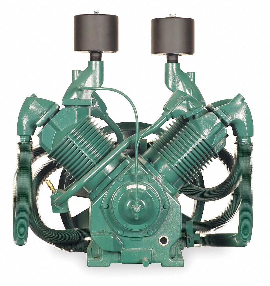 SPEEDAIRE Air Compressor Pump Pressure Lubricated, 2 Stage, 15 hp, 34.