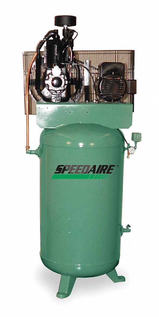 SPEEDAIRE 7.5 hp 2 Stage Electric Air Compressor 1WD84 1WD84