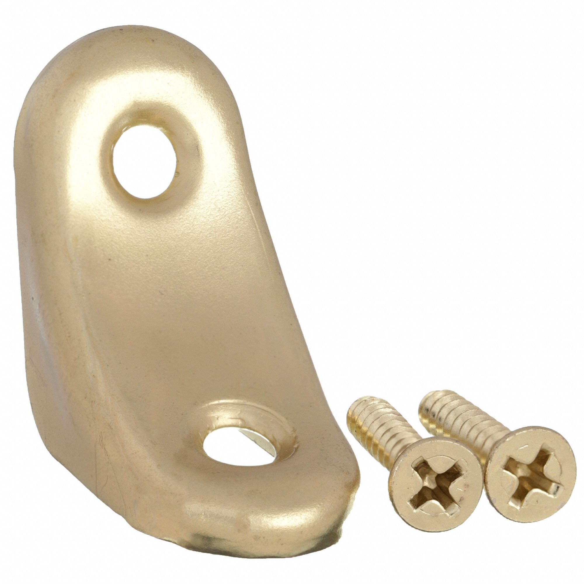 GRAINGER APPROVED 1 2/5 in" x 3/4 in" Steel Chair/ Corner Braces with