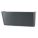WALL FILE, 1 COMPARTMENT, PLASTIC, BLACK, HANGING, MOUNTING HARDWARE INCLUDED, WALL FILE, LEGAL SIZE, 7 X 16 1/3 IN