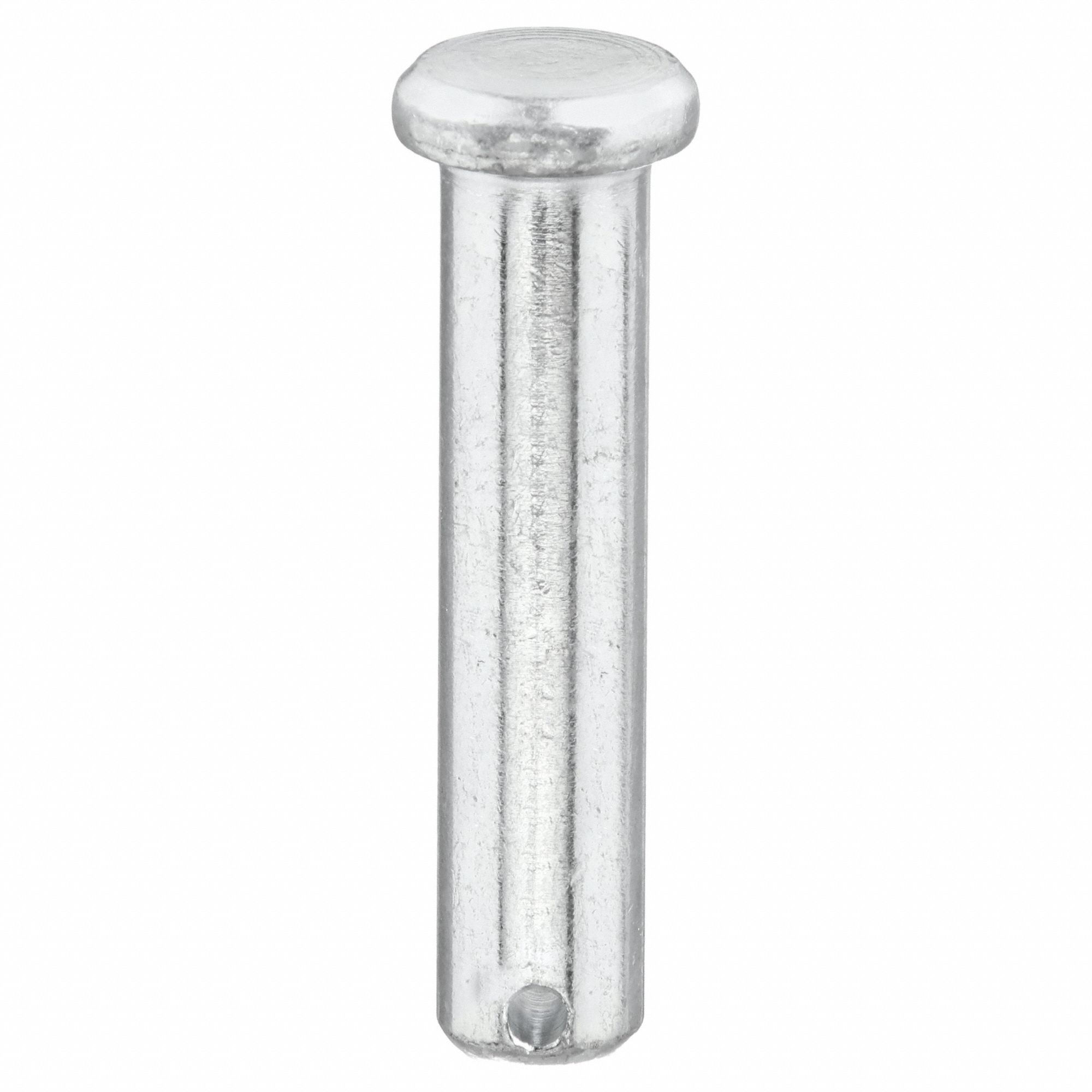 Clevis Pin, 2 1/2 in L 9/16in dia, PK5: Inch, 9/16 in Pin Dia, 2 1/2 in Shank Lg, Std Clevis Pin, 5 PK