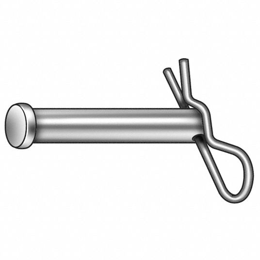 Grainger Approved Stainless Steel Clevis Pin 4 In L 12 In Pin Dia 2xan8wwg Clpsbps 080 