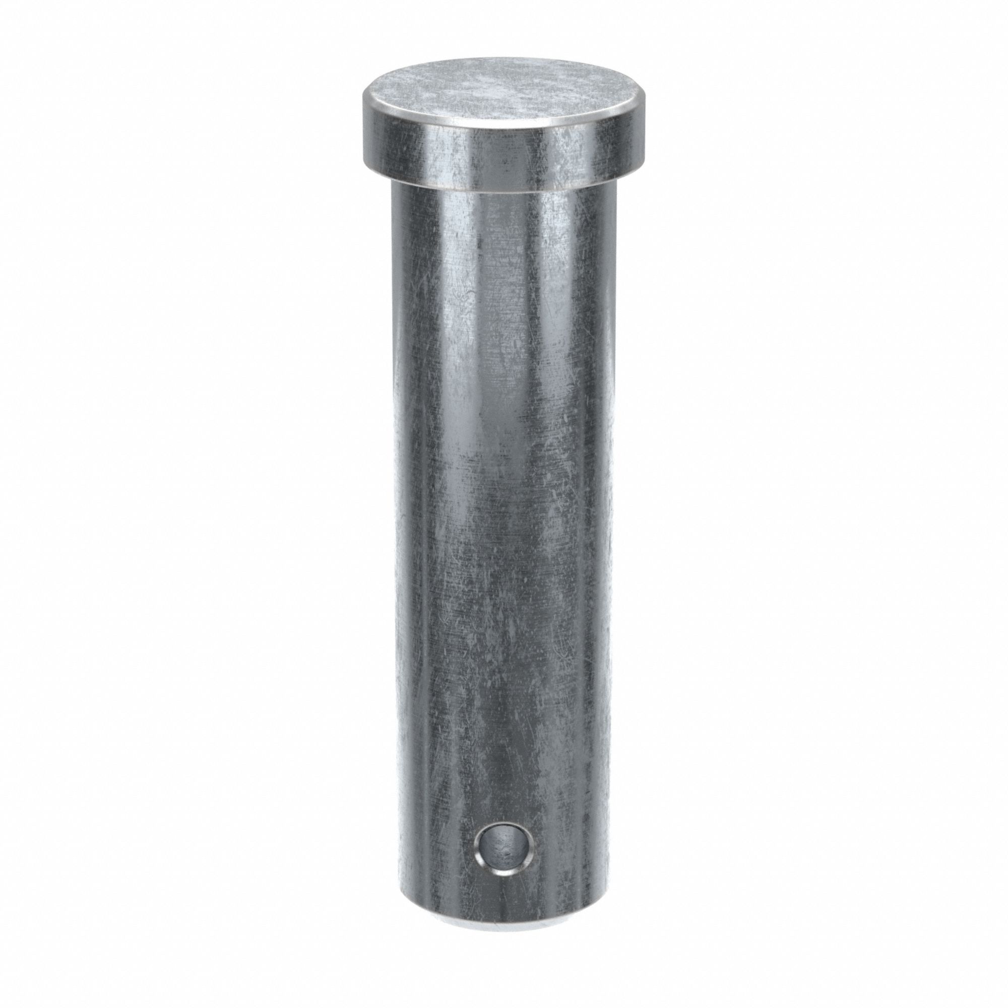 Clevis Pin, 4 in L, Steel 1.125 in dia: Inch, 1 1/8 in Pin Dia, 4 in Shank Lg, Std Clevis Pin, Steel