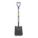 SQUARE POINT SHOVEL,30 IN. HANDLE,1