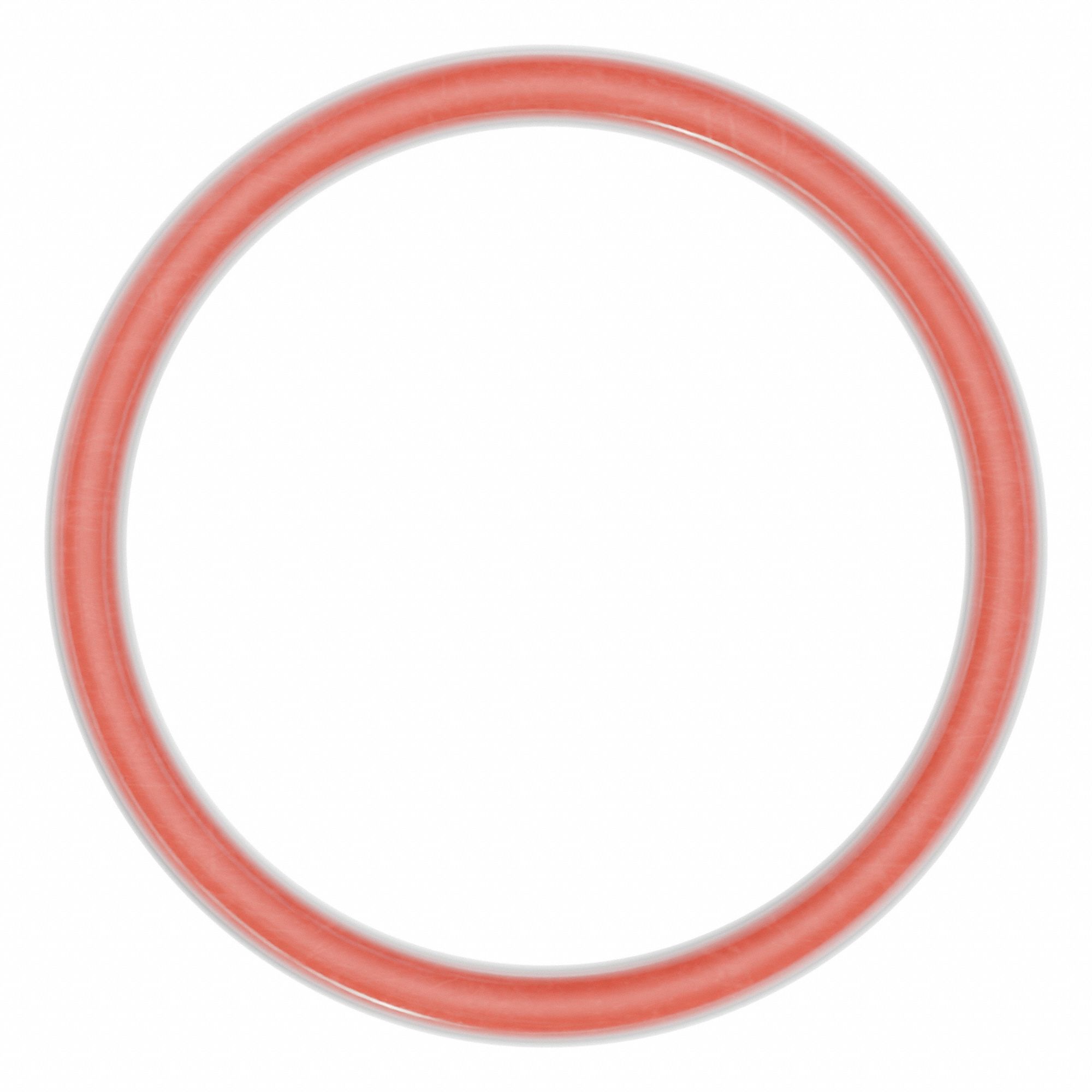O-Ring: FEP, Round, 3/32 in C.S., 15/16 in I.D., FDA Compliant