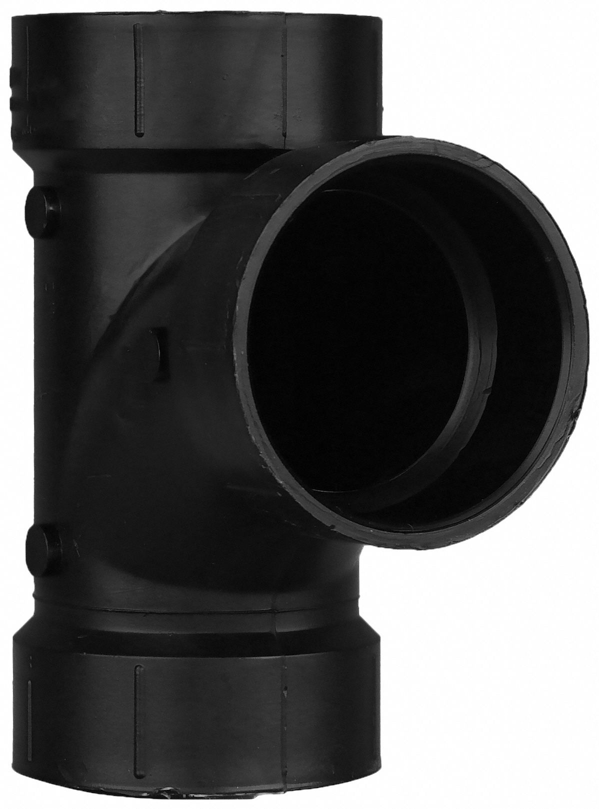 GRAINGER APPROVED Sanitary Tee 2 in x 2 in x 2 in Pipe Size, Schedule