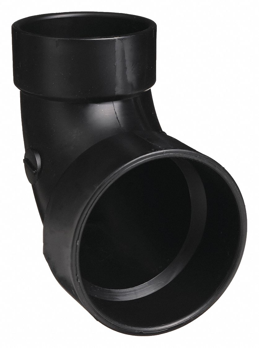 45 °  REDUCING CLOSET ELBOW: 3 IN X 4 IN FITTING, SCHEDULE 40, FEMALE SOCKET X FEMALE SOCKET