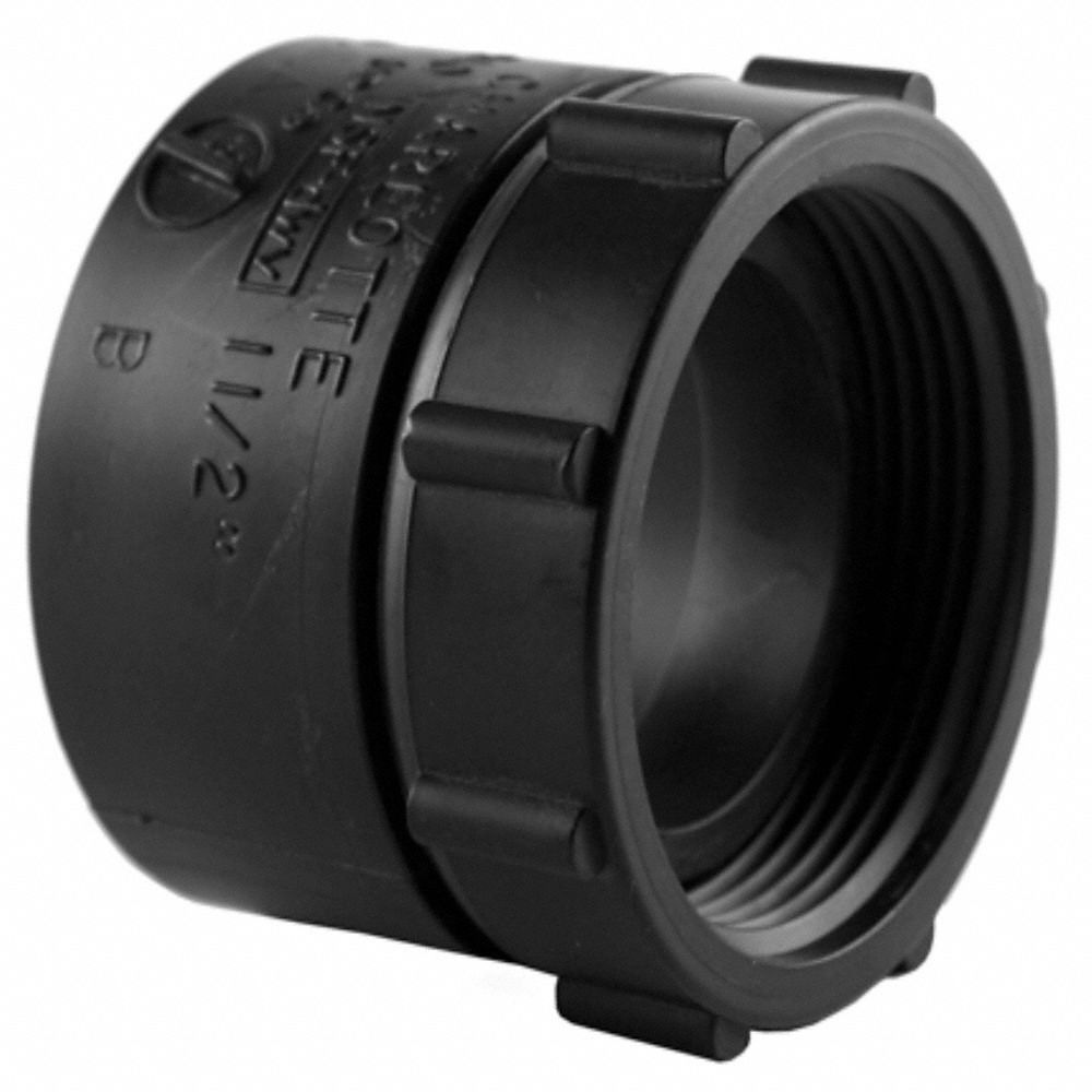 GRAINGER APPROVED Swivel Tray Plug Adapter 1 1/2 in x 1 1/2 in Pipe