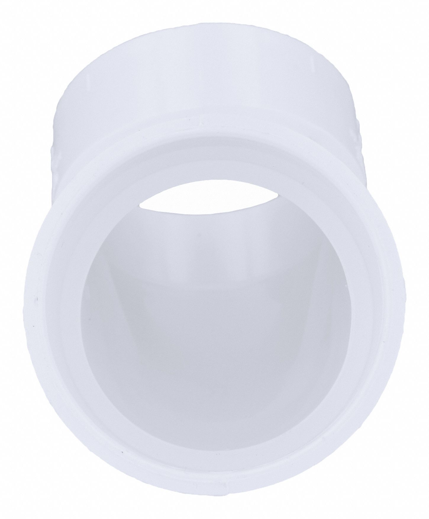 GRAINGER APPROVED PVC Elbow, 60 Degrees, Hub, 2 in Pipe Size Pipe