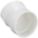 22½ °  ELBOW: SCHEDULE 40, 4 IN X 4 IN FITTING, FEMALE X FEMALE SOCKETS, WHITE