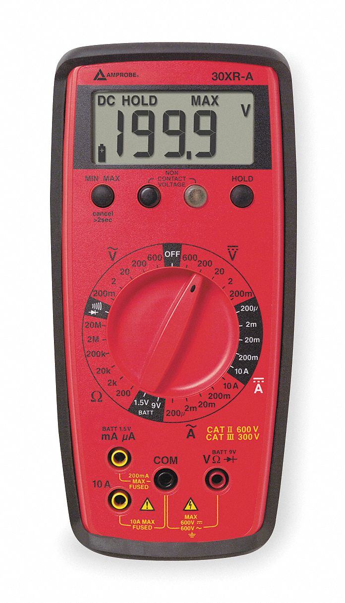 Full Size, Digital Multimeter Grainger