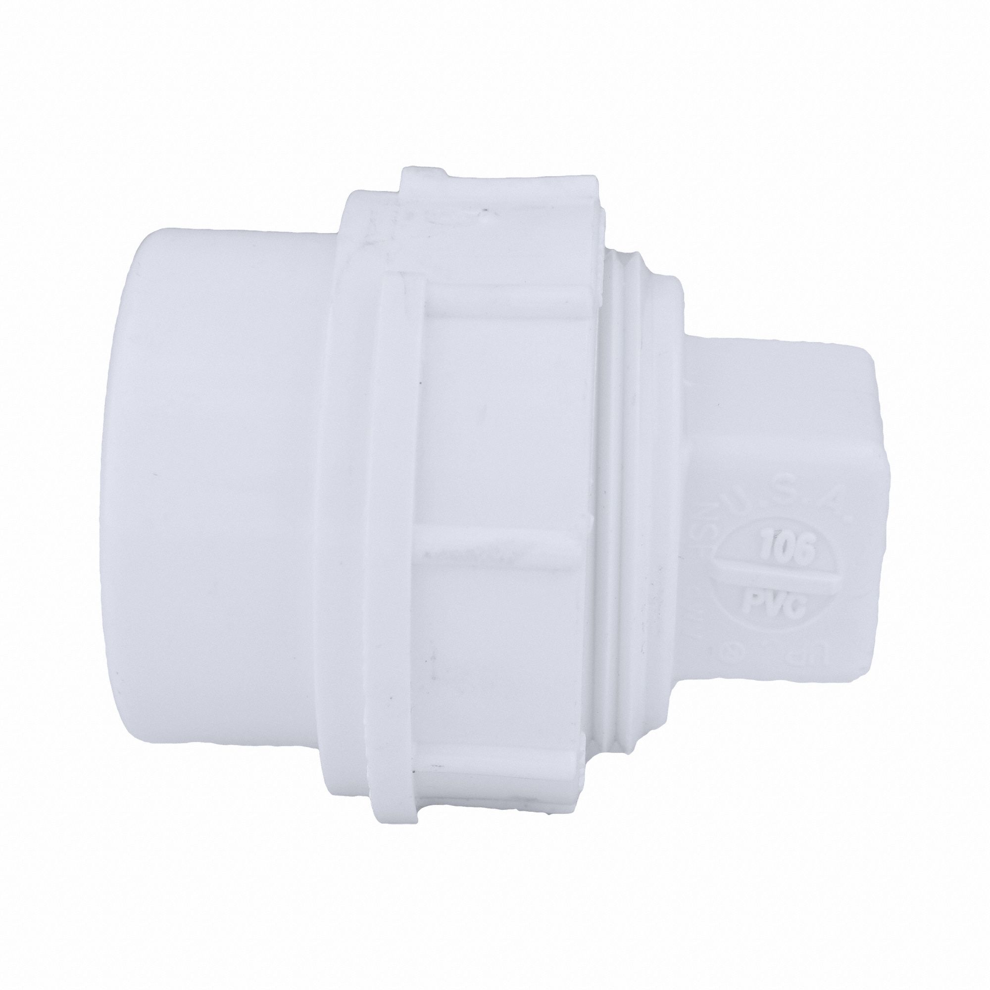 GRAINGER APPROVED Cleanout Adapter with Plug Schedule 40, 1 1/2 in x 1