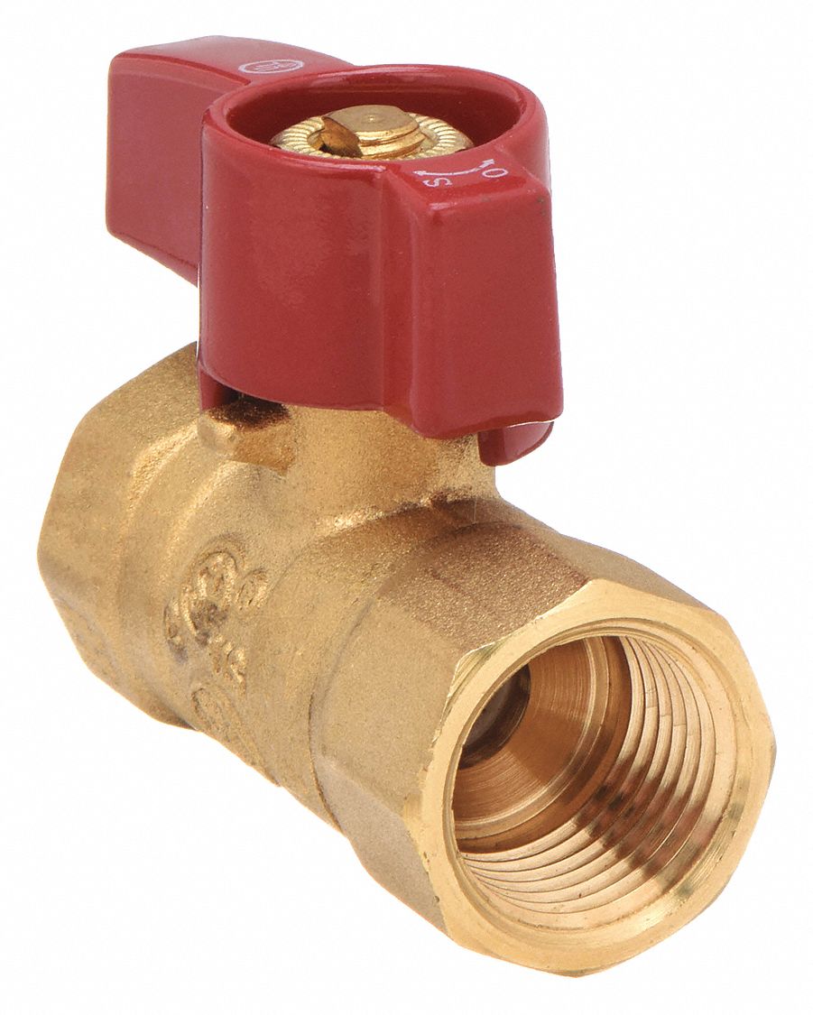 3/4 in, Brass, Manual TwoWay Ball Valve 1WMC2110224C Grainger