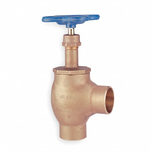 NIBCO, Angle, 1 in Pipe Size, Angle Globe Valve - 1WPU8