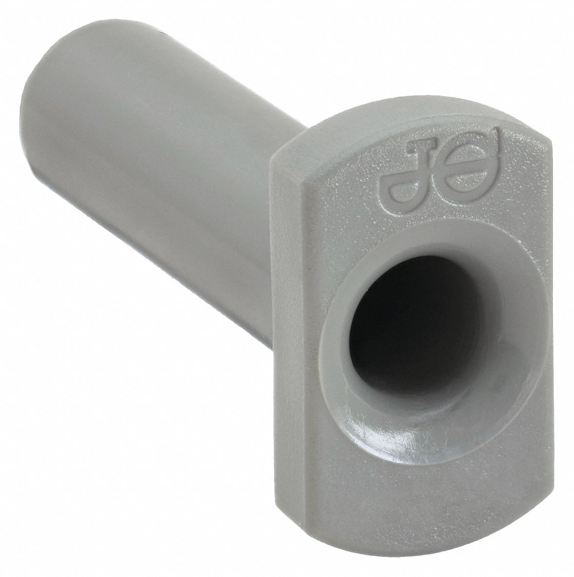 PLUG: ACETAL, TUBE STEM, FOR ¼ IN TUBE OUTSIDE DIAMETER, GREY, 10 PK