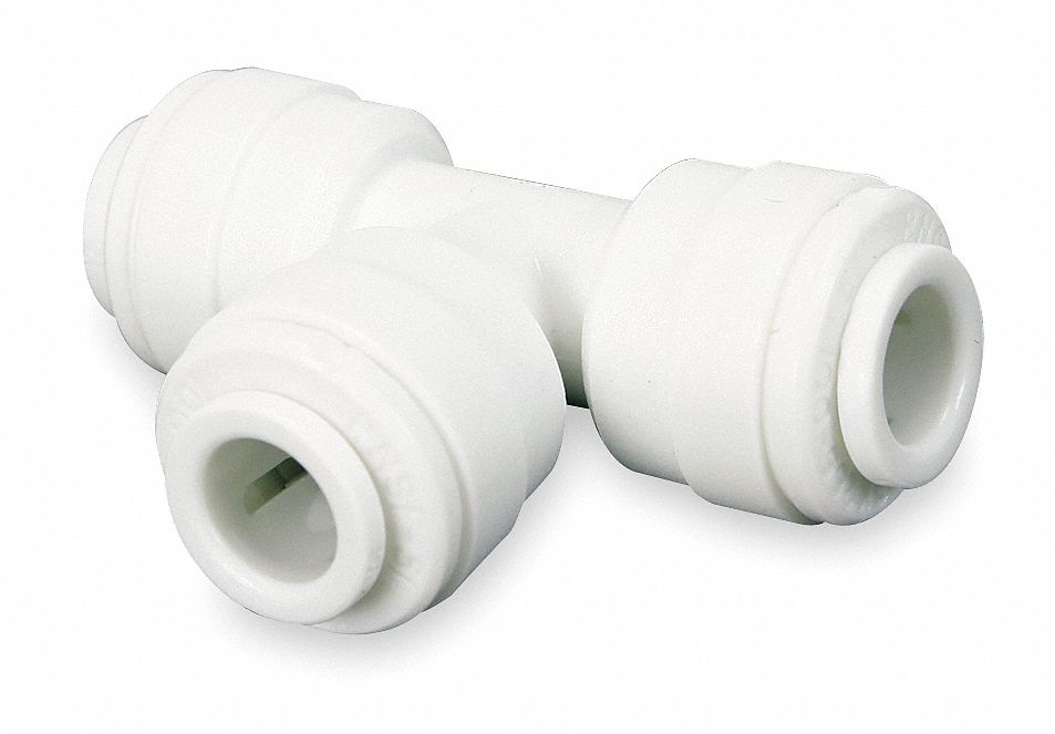 ADAPTATEUR,TUBE DI EX 1/4PO,BLANC,PQ10
