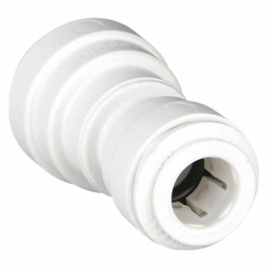 Reducing Union Connector, Polypropylene White