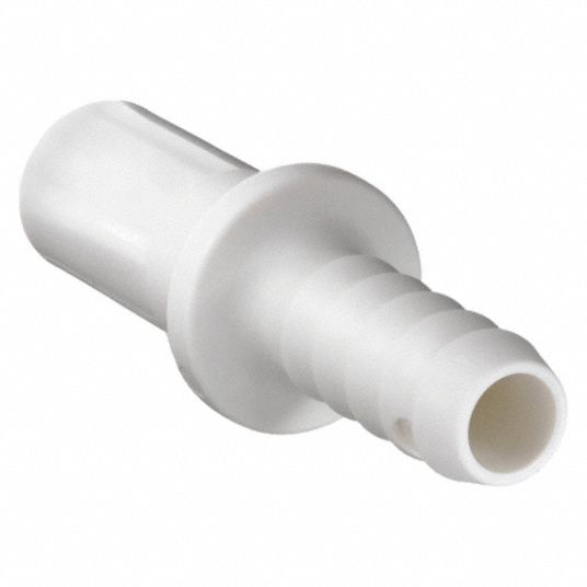 Polypropylene, Barbed x Tube Stem, Tube To Hose Stem - 1WTU1|PP251612W ...