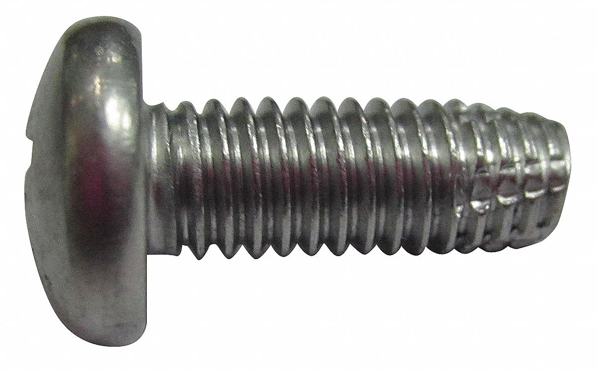 Pan Head #4-40 Thread Size Steel Thread Cutting Screw Zinc Plated ...