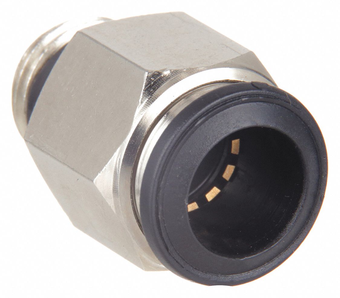 CONNECTEUR MALE,TUBE 10MM,LAITON,3PQ