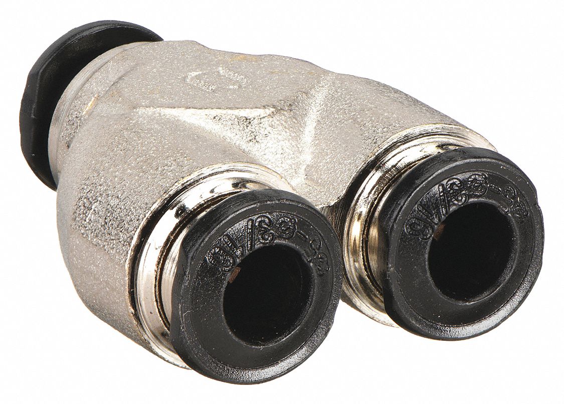UNION Y,LAITON,TUBE 5MM,250LB/PO2,5PQ