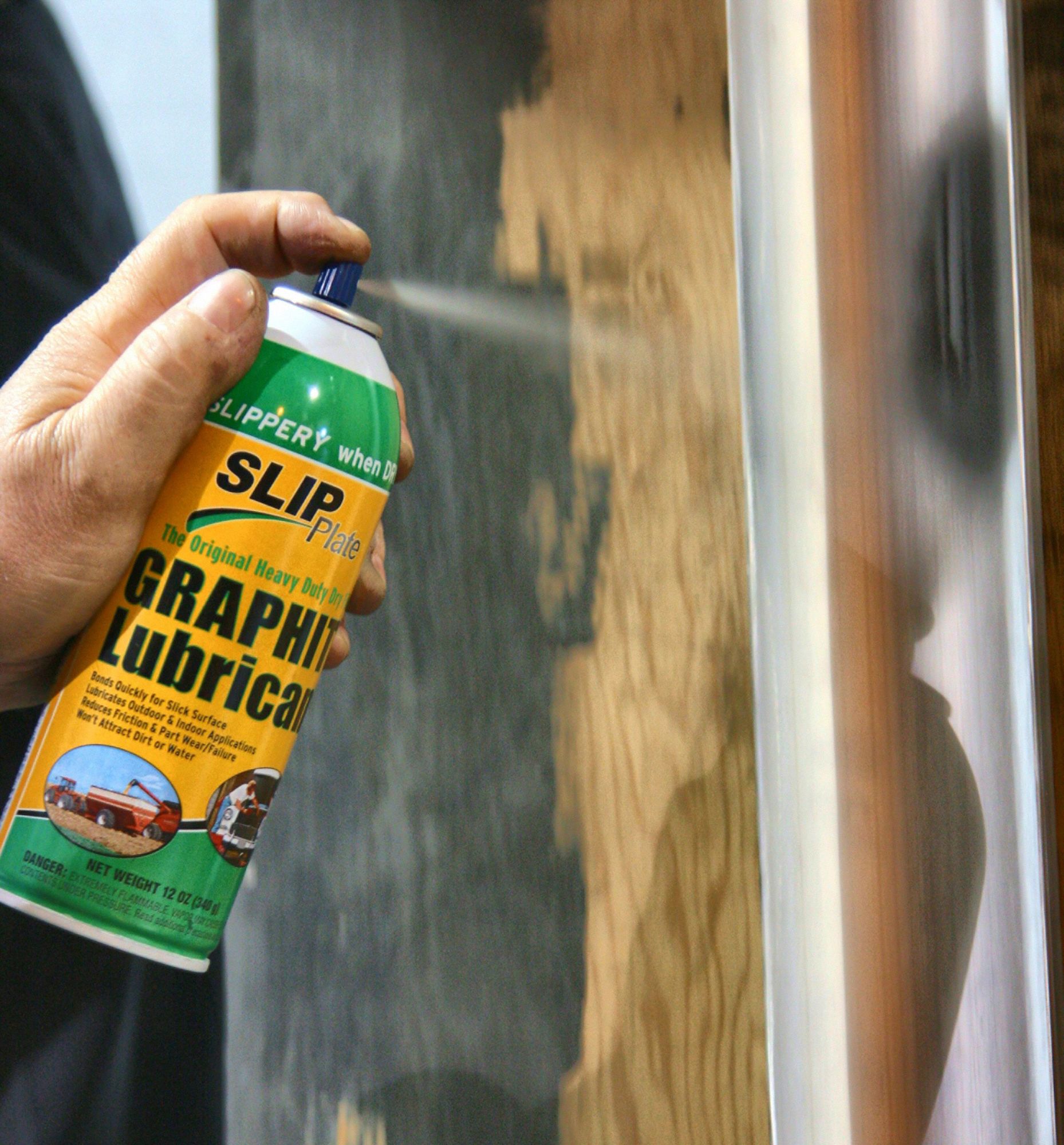 SLIP PLATE General Purpose Dry Lubricant 75° to 450°F, Graphite, 12