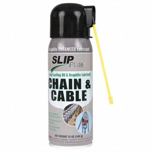 12 oz, 12 oz, Chain and Wire Rope Lubricants - 1WVL1