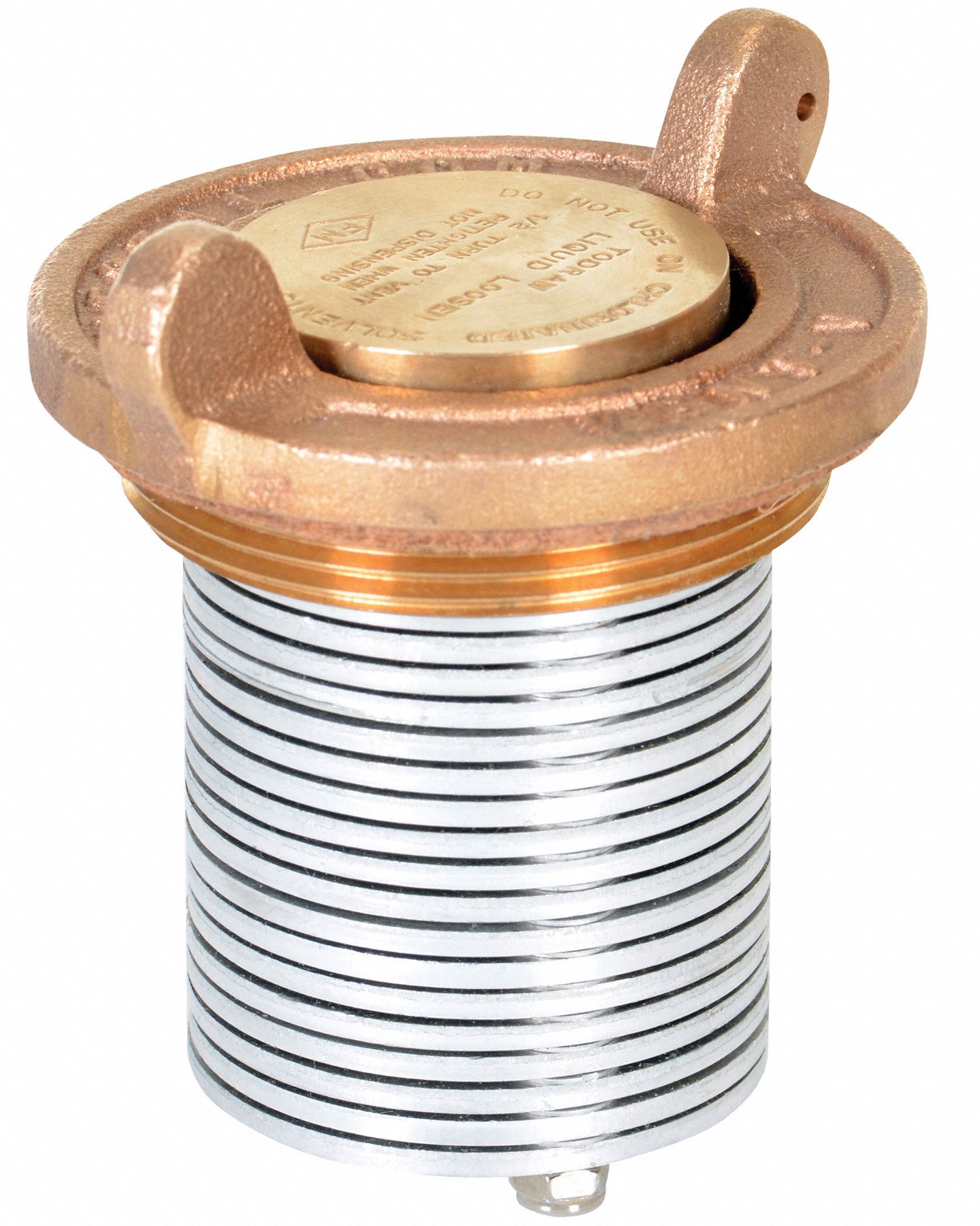 GRAINGER APPROVED Drum Safety Vent, Vertical, 2 In Threads 1WXB6VENT